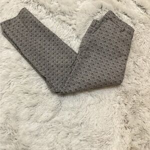 Old Navy relaxed midrise Harper trousers black white Woman’s size 6